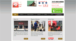 Desktop Screenshot of newtownsewandvac.com